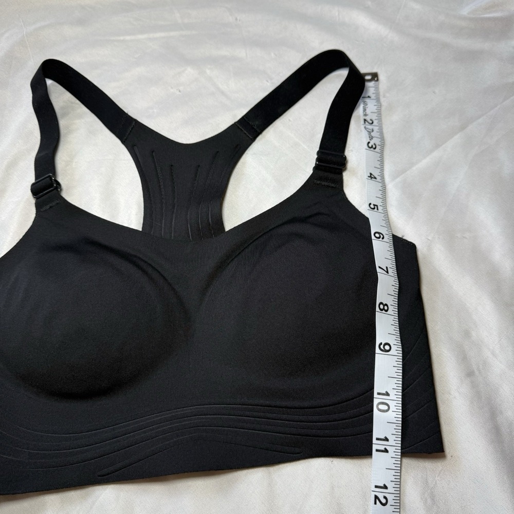 All in Motion Women's High Support Embossed Racerback Run Bra Black Size XS NWT - Picture 6 of 8